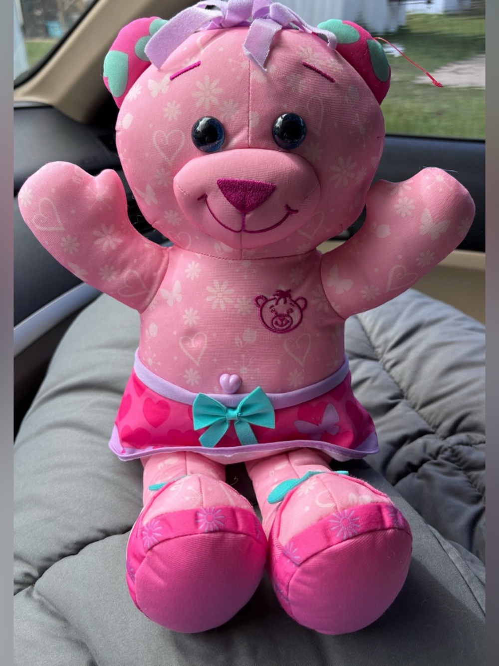 2014 Official Doodle Bear Plush (No Markers)